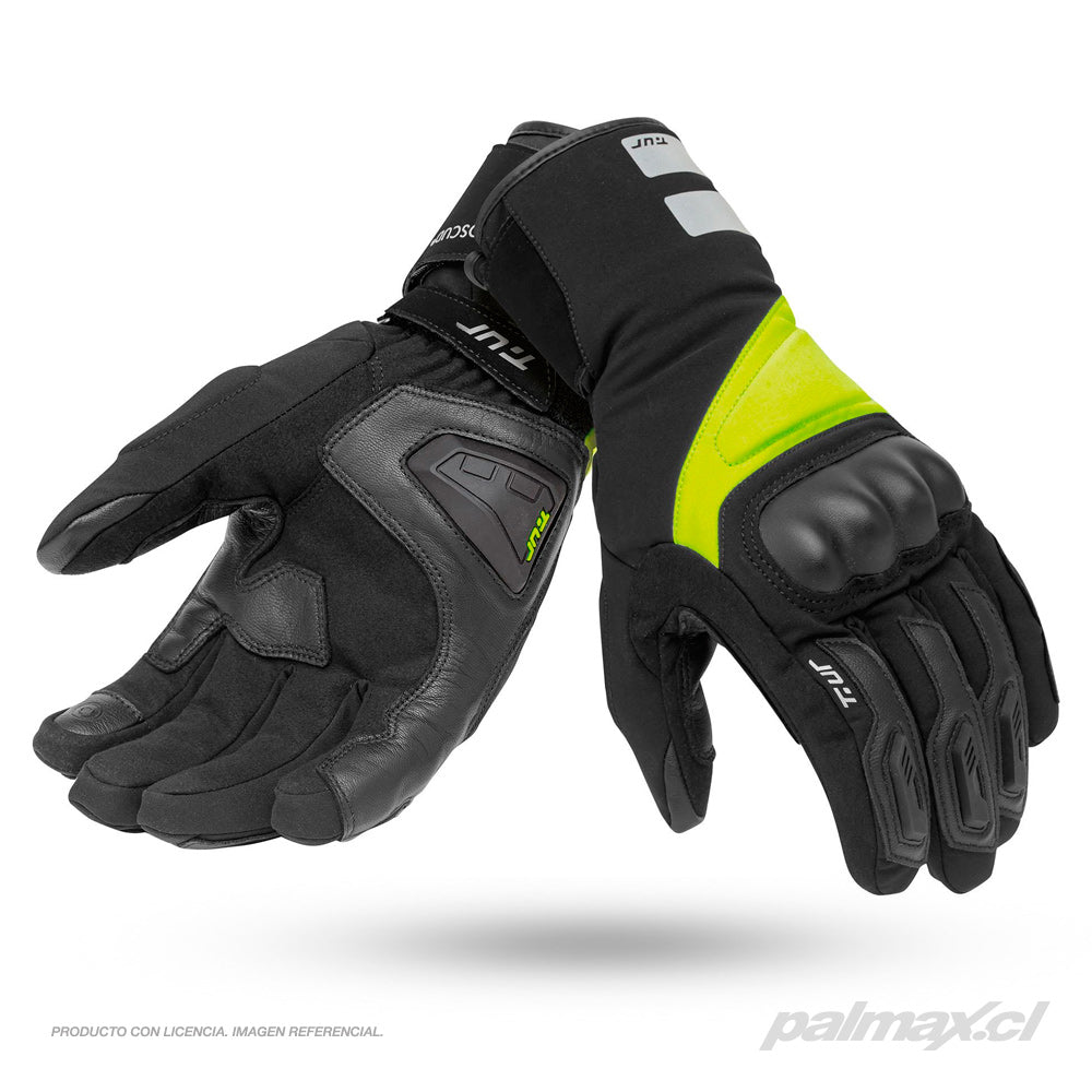 Guantes de invierno para moto de calle modelo G-One Pro hydroscud negro/fluo | T.UR